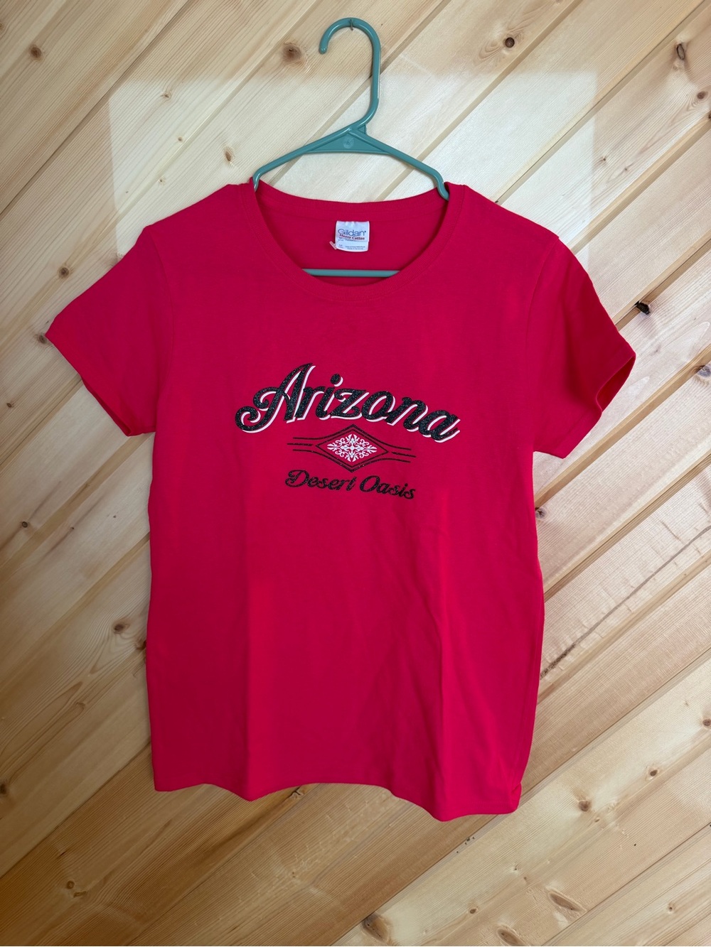 Gildan Hot Red Arizona Cotton Tee